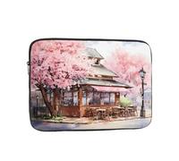 WZYCWB Funda para portátil Watercolor Cherry Blossoms de 17 pulgadas compatible con portátiles de 10 a 17 pulgadas. Un accesorio ligero, portátil y elegante.