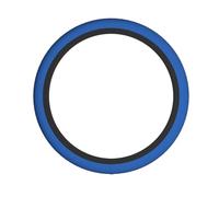 WZYCWB Funda para volante con la bandera de Ucrania: material agradable al tacto y suave, absorbe el sudor y diseño transpirable, antideslizante y resistente al desgaste