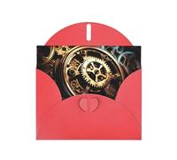 WZYCWB Gears of Running Machinery - Tarjetas de felicitación de vacaciones, adecuadas para familiares, amigos y parejas