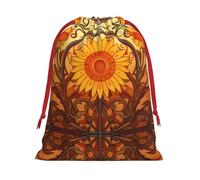 WZYCWB Gerbera con Ripple M - Bolsas de regalo impresas - Perfecto para bodas, Navidad, cumpleaños y fiestas - S - L