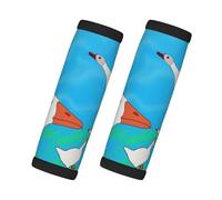 WZYCWB Happy White Goose - Funda para asa de maleta, resistente al desgaste, imprescindible para viajes