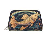 WZYCWB Heads Up - Neceser de piel con estampado de peces, perfecto para llevar o para organizar el hogar, Pescado Head-Up, Talla única