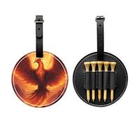 WZYCWB Hermosa bolsa de almacenamiento de camiseta de golf impresa especial de Phoenix, diseño de hebilla portátil para colgar