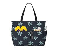 WZYCWB Hermosa bolsa de playa camelia, bolsa de viaje grande para gimnasio, piscina, bolsa de almacenamiento con cremallera