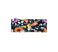 WZYCWB Hermosa diadema de flores coloridas con lazo para bebé, accesorios elásticos para el pelo, adecuada para bebés de 0 a 6 meses, regalo muy significativo