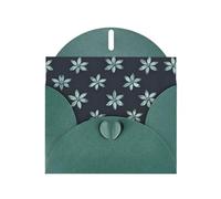 WZYCWB Hermosas tarjetas navideñas impresas de camelia verde oscuro, perfectas para saludos navideños conmovedores