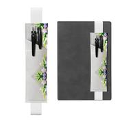 WZYCWB Iris Flowers in full bloom - Portalápices de piel, ajustable, perfecto para regalos de Navidad de vuelta a la escuela