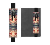 WZYCWB Jumping Horse - Portalápices de PVC de gran capacidad con diseño de caballo saltando + bolsa creativa para bolígrafos con banda elástica y diseño antideslizante