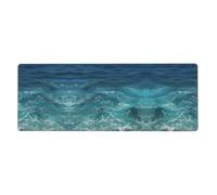 WZYCWB La alfombrilla de mouse Deep Ocean de 11.8 x 31.5 pulgadas es adecuada para portátiles y entornos de oficina