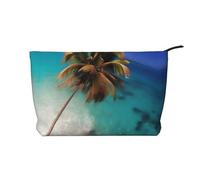 WZYCWB La bolsa de cosméticos de viaje con estampado de océano profundo, perfecta para viajes de negocios y vacaciones., Islas del Caribe, Talla única