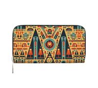 WZYCWB Las bolsas de mano de piel con diseño de tulipán con cremallera y tarjeteros, son perfectas para viajes o uso diario, Triangle Tower Image Man, Talla única