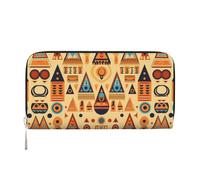 WZYCWB Las bolsas de mano de piel con diseño de tulipán con cremallera y tarjeteros, son perfectas para viajes o uso diario, Símbolo de torre triangular, Talla única