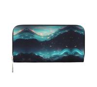 WZYCWB Las bolsas de mano de piel coral con cremallera y tarjetero son perfectas para viajes o uso diario, Estrellas de ciencia ficción, Talla única