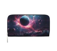 WZYCWB Las bolsas de mano de piel de cerdo con cremallera y tarjetero son perfectas para viajes o uso diario, Las estrellas están cayendo., Talla única