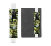 WZYCWB Las bolsas para lápices Water Lilies in the Pond Diary, los soportes para bolígrafos de PVC y los soportes para bolígrafos con bandas elásticas y marcadores son las mejores opciones de regalo.