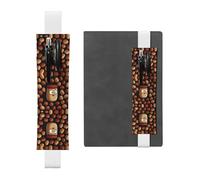 WZYCWB Las bonitas bolsas para lápices de dibujos animados, los soportes para bolígrafos de PVC y los soportes para bolígrafos con bandas elásticas y marcadores son las mejores opciones de regalo.