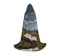 WZYCWB Leer la página The Wind blows M - Capa con capucha estampada para cosplay, accesorios para fiestas de vacaciones