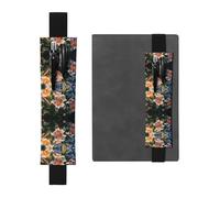 WZYCWB Lilies in Bloom - Portalápices de PVC de gran capacidad impreso + bolsa creativa para bolígrafos con banda elástica y diseño antideslizante