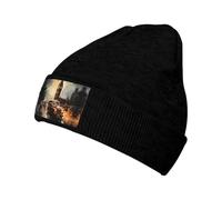 WZYCWB London Color Taxi - Gorro de esquí de punto con un diseño suelto y elástico. Perfecto para senderismo, esquí y viajes. Negro