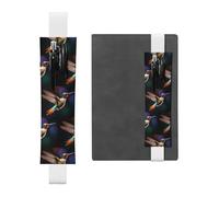 WZYCWB Los colibríes en estuches para lápices Flight Diary, los soportes para bolígrafos de PVC y los soportes para bolígrafos con bandas elásticas y marcadores son las mejores opciones de regalo.