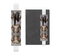 WZYCWB Los estuches dobles Dragonsl Diary, los soportes para bolígrafos de PVC y los soportes para bolígrafos con bandas elásticas y marcadores son las mejores opciones de regalo.