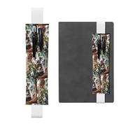 WZYCWB Los estuches para lápices de dibujos animados, los soportes para bolígrafos de PVC y los soportes para bolígrafos con bandas elásticas y marcadores son las mejores opciones de regalo.