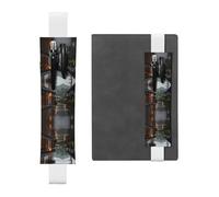 WZYCWB Los estuches para lápices Kyoto on a rainy day, los soportes para bolígrafos de PVC y los soportes para bolígrafos con bandas elásticas y marcadores son las mejores opciones de regalo.