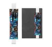 WZYCWB Los estuches para lápices Submarine Shark Coral, los soportes para bolígrafos de PVC y los soportes para bolígrafos con bandas elásticas y marcadores son las mejores opciones de regalo.