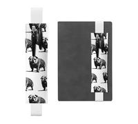 WZYCWB Los estuches pintados a mano para perros, los soportes para bolígrafos de PVC y los soportes para bolígrafos con bandas elásticas y marcadores son las mejores opciones de regalo.