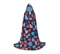 WZYCWB Lots of love - Capa con capucha con estampado S | Disfraz de cosplay, accesorio de fiesta de anime de Halloween