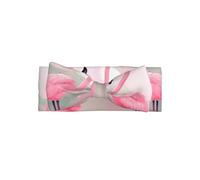 WZYCWB Love Flamingo - Diadema elástica con lazo para bebé, accesorios para el pelo, adecuada para bebés de 0 a 6 meses, regalo muy significativo