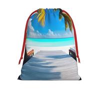 WZYCWB Maldives Holidays - Bolsas de regalo impresas en L, perfectas para bodas, Navidad, cumpleaños y fiestas, S - L