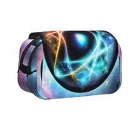 WZYCWB Maravilloso estuche portátil con impresión de universo, ideal para organizar bolígrafos en la oficina o guardar brochas de maquillaje