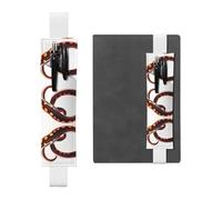 WZYCWB Marcapáginas ajustable de tentáculos de pulpo, soporte de cuero para bolígrafos, perfecto para regalo de Navidad de regreso a clases, soporte de cuero para bolígrafos,