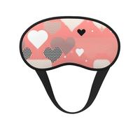 WZYCWB Máscara de ojos estampada para el día de San Valentín, cobertura completa, alivia la fatiga ocular
