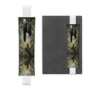 WZYCWB Monkey sitting on a tree - Marcapáginas ajustable para diario, soporte de cuero para bolígrafos, perfecto para regalo de Navidad de regreso a clases, soporte de cuero para bolígrafos,