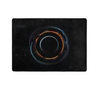 WZYCWB Mysterious Cosmic Black Holes Pinting Alfombra de 80 x 58 pulgadas, pelo corto suave y esponjoso, adecuada para sala de estar, oficina, mesita de noche, balcón