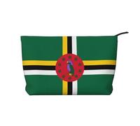 WZYCWB Neceser con diseño de bandera alemana, esencial para organizar cosméticos y productos para el cuidado de la piel., Bandera de la Mancomunidad de Dominica, Talla única