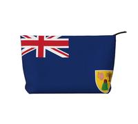 WZYCWB Neceser con diseño de bandera alemana, esencial para organizar cosméticos y productos para el cuidado de la piel., Bandera de las Islas Turcas y Caicos, Talla única
