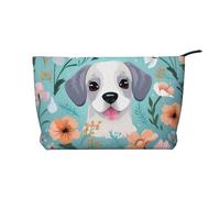 WZYCWB Neceser con patrón de cachorro, esencial para organizar cosméticos y productos para el cuidado de la piel., Patrón de cachorro, Talla única