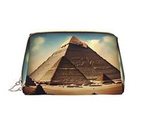 WZYCWB Neceser de viaje de cuero, bolsa de cosméticos portátil Dreaming of Khufu, bolsa de cosméticos de gran capacidad con bolsillos,