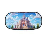 WZYCWB Outside The Castle - Estuche para lápices de gran capacidad, caja de almacenamiento multifuncional, portátil y duradero, para suministros de oficina y escuela, Black, Talla única, Estuche de