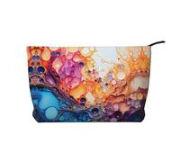 WZYCWB Panda Cubs in The Forest - Bolsa de almacenamiento para artículos de aseo personal, esencial para organizar cosméticos y productos para el cuidado de la piel., Mármol multicolor, Talla única