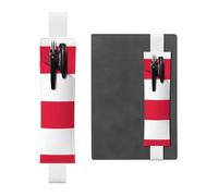 WZYCWB Portalápices de cuero con bandera polaca, soporte ajustable de cuero, perfecto para regalos de Navidad de vuelta a la escuela