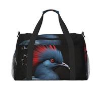 WZYCWB Red Bird Head - Bolsa de viaje de mano, bolsa de fin de semana, bolsa de yoga adecuada para fitness y otros escenarios, Cabeza de pájaro rojo, Talla única