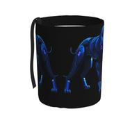 WZYCWB Robo-Panther Stalk - Cubo de basura portátil para coche, práctico cubo de almacenamiento para coche, práctico, práctico y plegable, un artículo imprescindible para los coches.