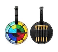 WZYCWB Shine in All Directions - Bolsa de almacenamiento para camisetas de golf con impresión especial, diseño de hebilla portátil para colgar, Black, Talla única, Maleta