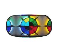 WZYCWB Shine in All Directions - Estuche para lápices de gran capacidad, caja de almacenamiento multifuncional, portátil y duradero, para suministros de oficina y escuela, Black, Talla única, Estuche