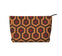 WZYCWB Shining Overlook - Bolsa de cosméticos de pana portátil con cremallera para mujer, adecuada para viajes y almacenamiento diario, cosméticos