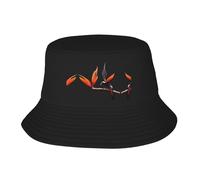 WZYCWB Sombrero colorido con diseño de pájaro del paraíso para exteriores, perfecto para pesca, senderismo, vacaciones en la playa